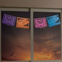 Día de los Muertos Window Cling