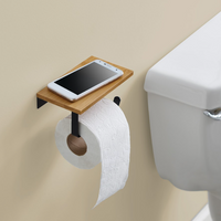 Bamboo Toilet Paper Holder