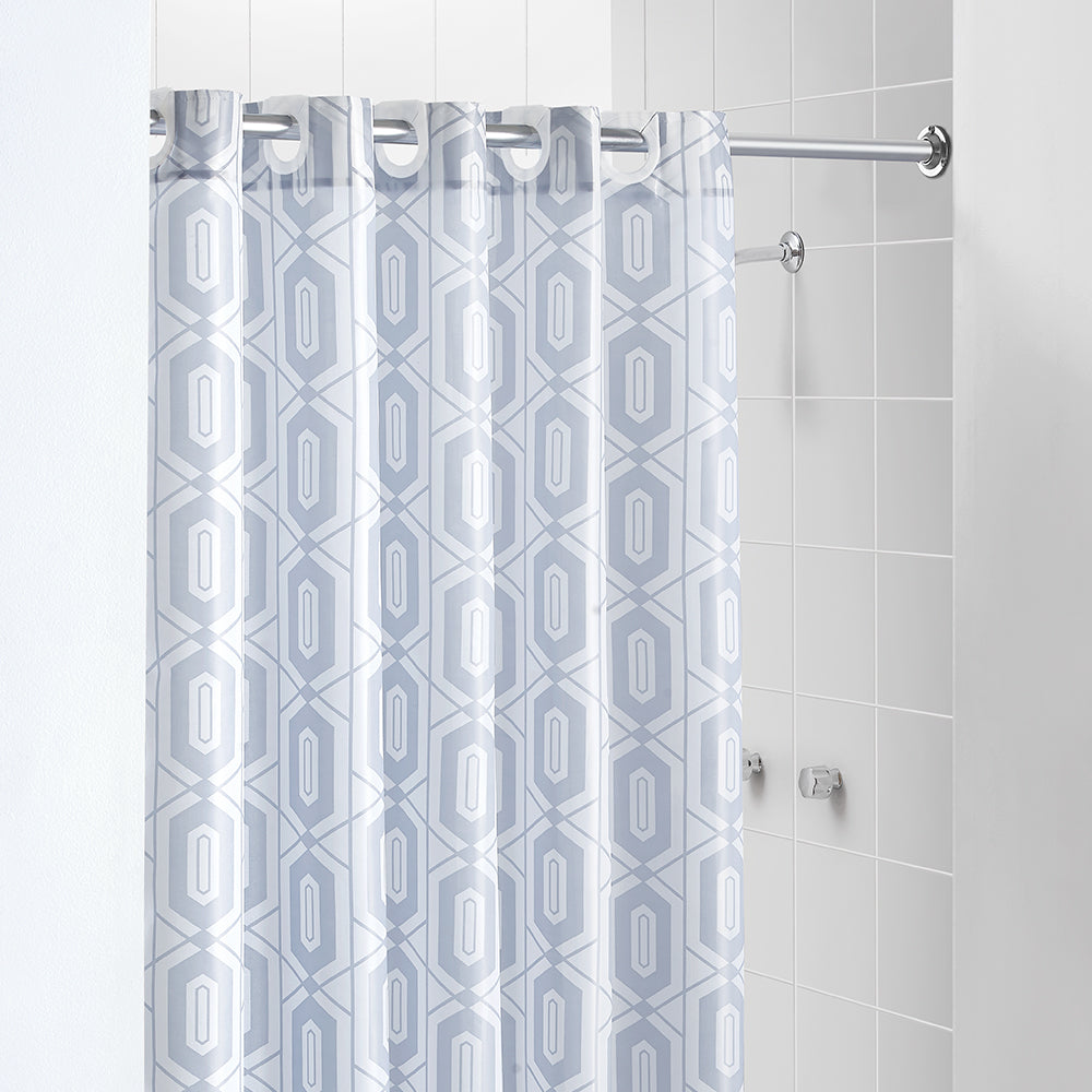 Grey Shower Curtain