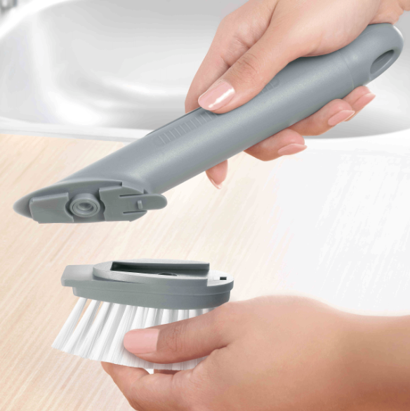 Soap Dispensing Brush