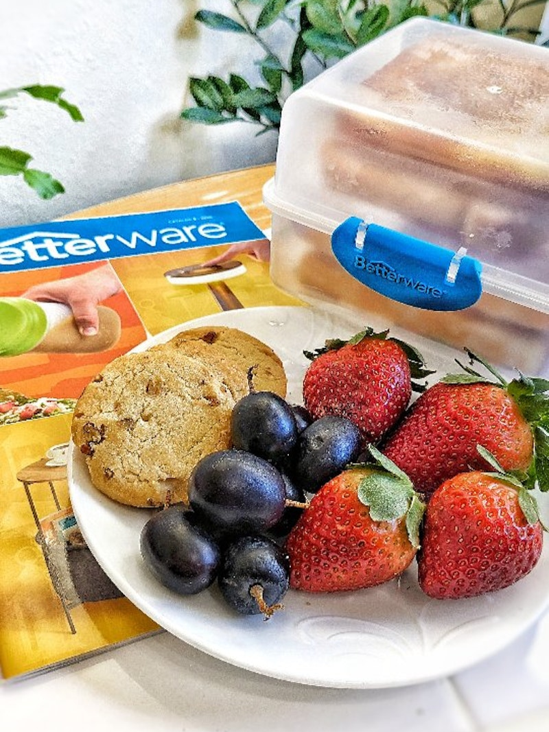 Dual Sandwich Container